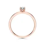 Pierścionek z diamentem różowe złoto AJPZ_073